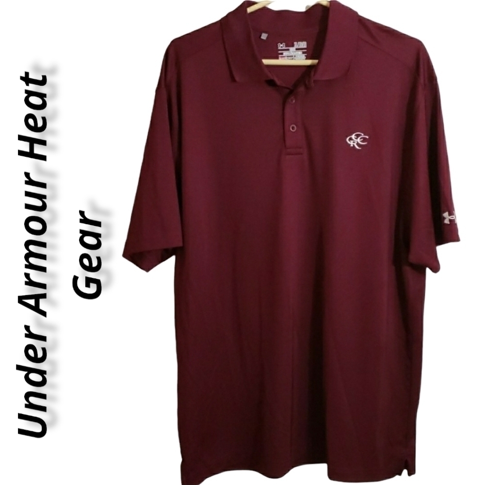 Under Armour Heat Gear Loose CRC Golf Polo NWOT